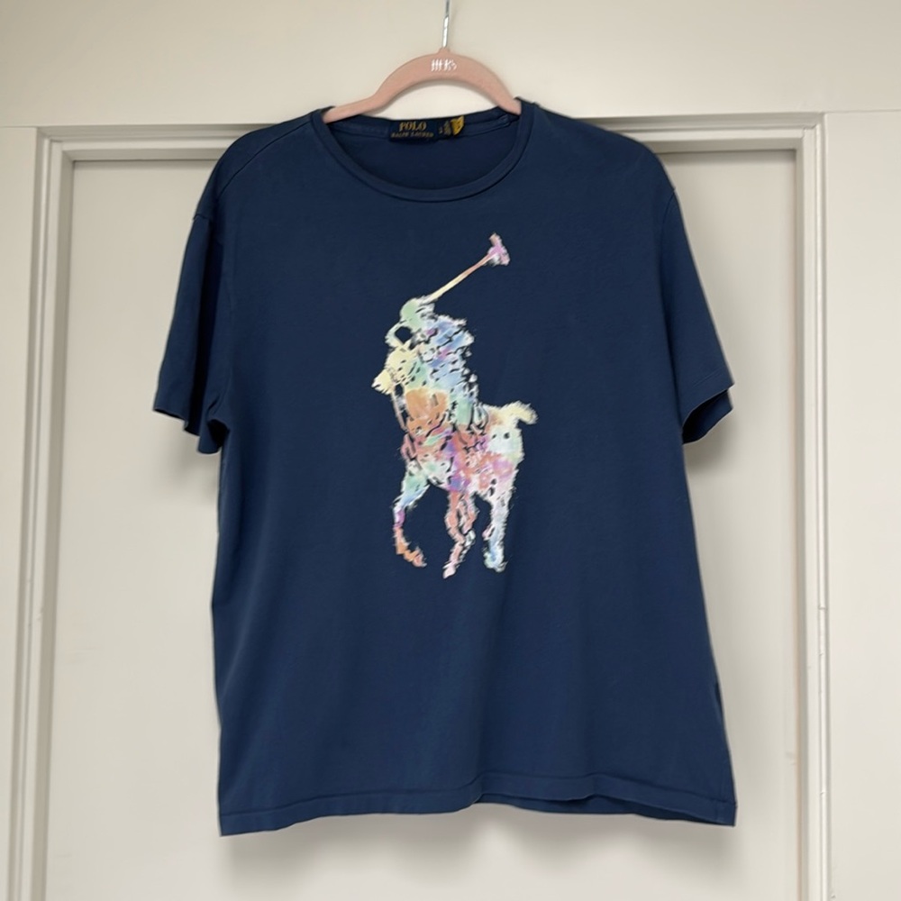 Polo Colorful Graphic Men’s T-shirt Size Large